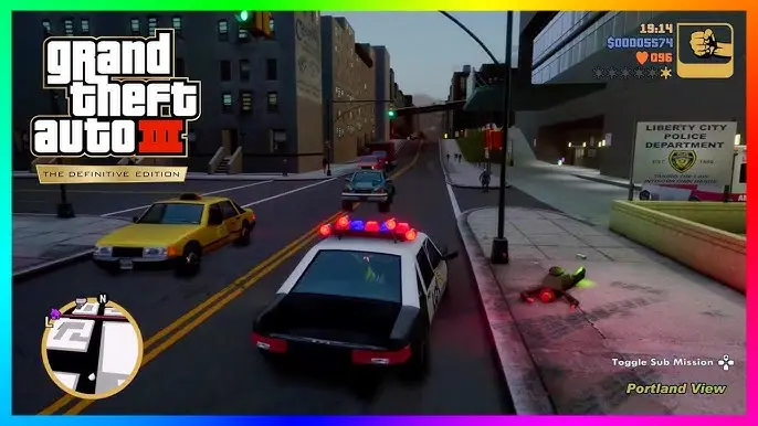 Grand Theft Auto lll : The Definitive Edition