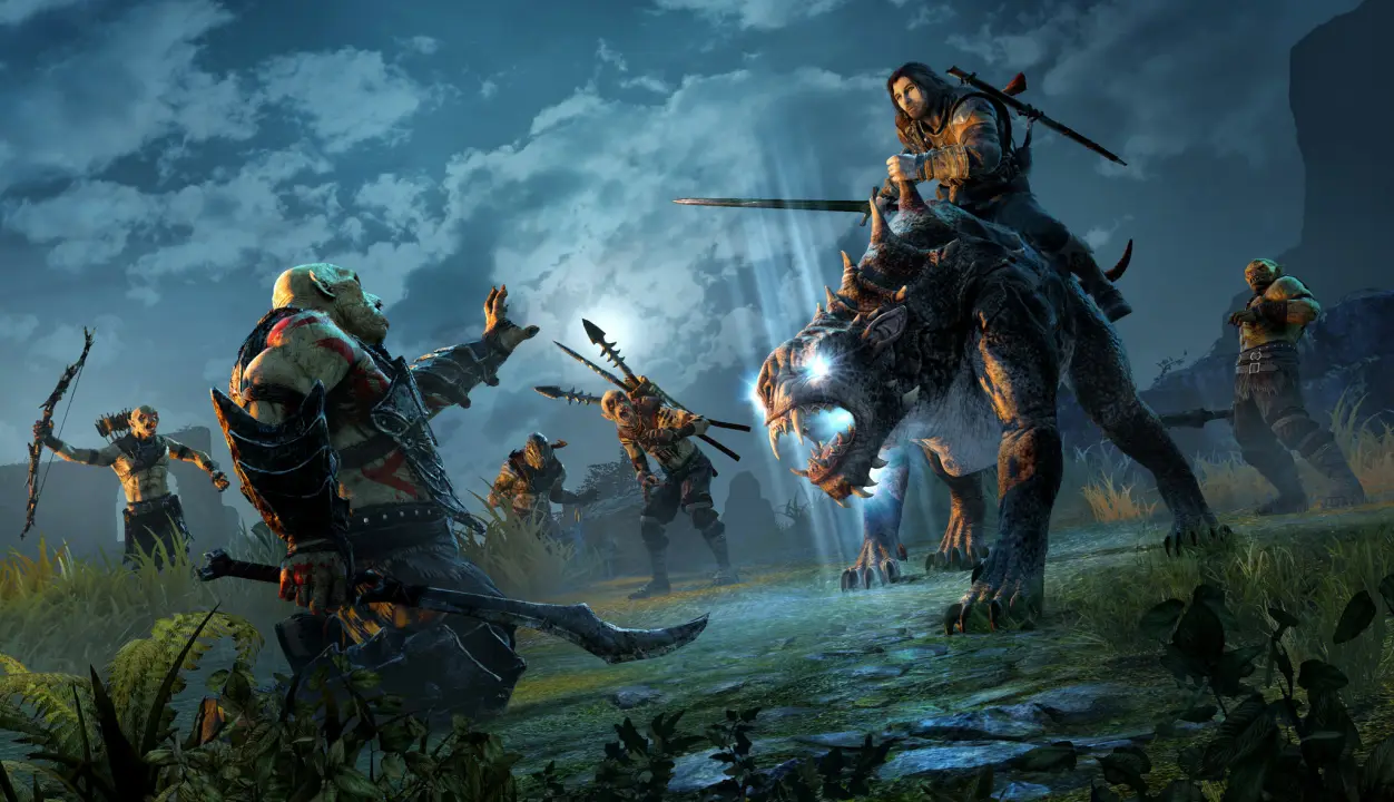 Middle earth shadow of the Mordor