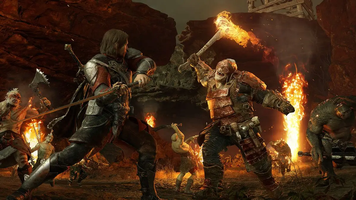 Middle earth shadow of the Mordor