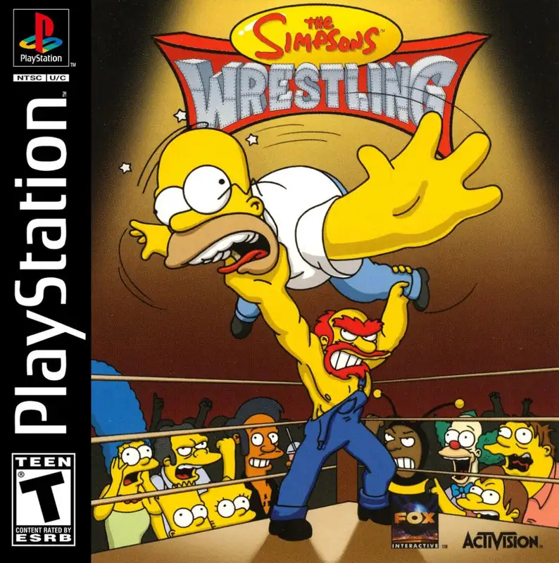 TheSimpsonsWrestling