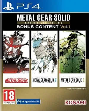 Metal Gear Solid Master Collection Bonus Content Vol 1