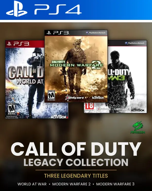 Call of Duty: World at War + Modern Warfare 2 + Modern Warfare 3