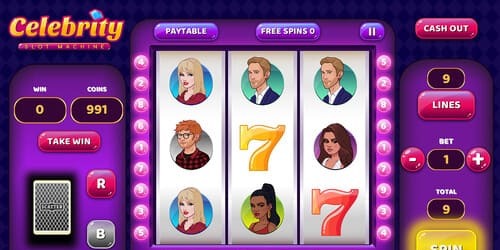 Celebrity Slot Machine
