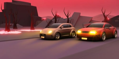 Super Kids Racing Lava Edition