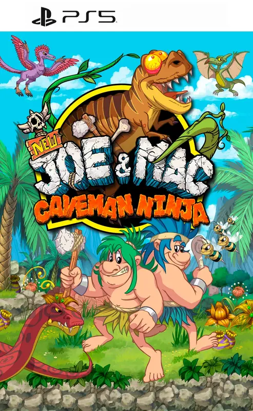 New Joe & Mac Caveman Ninja