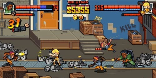 Double Dragon Gaiden Rise of the Dragons