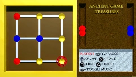 Ancient Game Treasures Mill