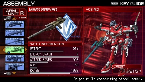 Armored Core 3 Portable