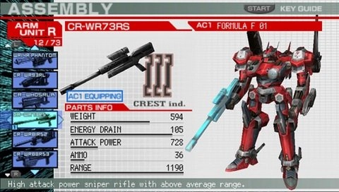 Armored Core Formula Front