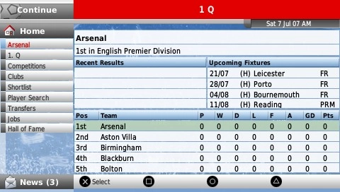 Football Manager Handheld 2008