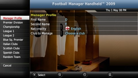 Football Manager Handheld 2009