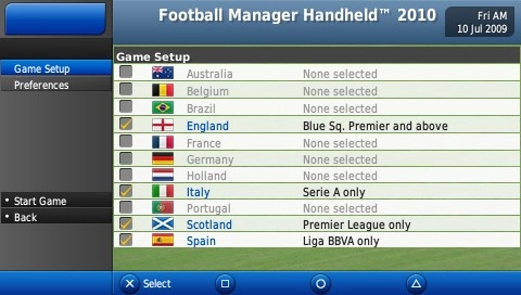 Football Manager Handheld 2010