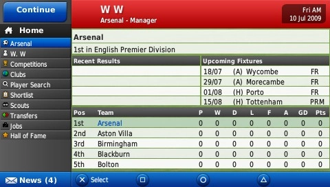 Football Manager Handheld 2010