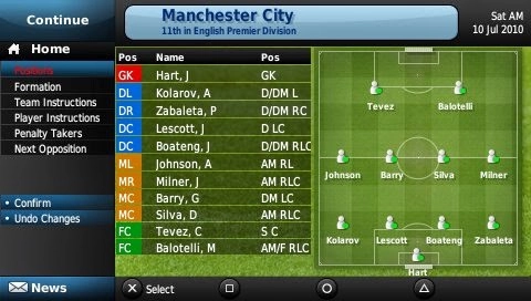 Football Manager Handheld 2011