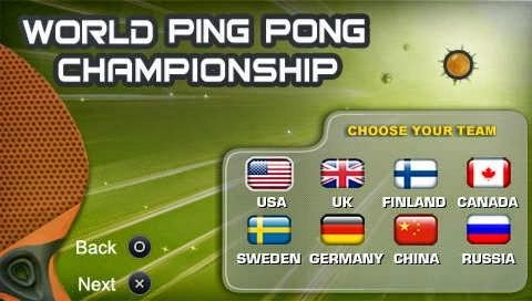 World Ping Pong Championship